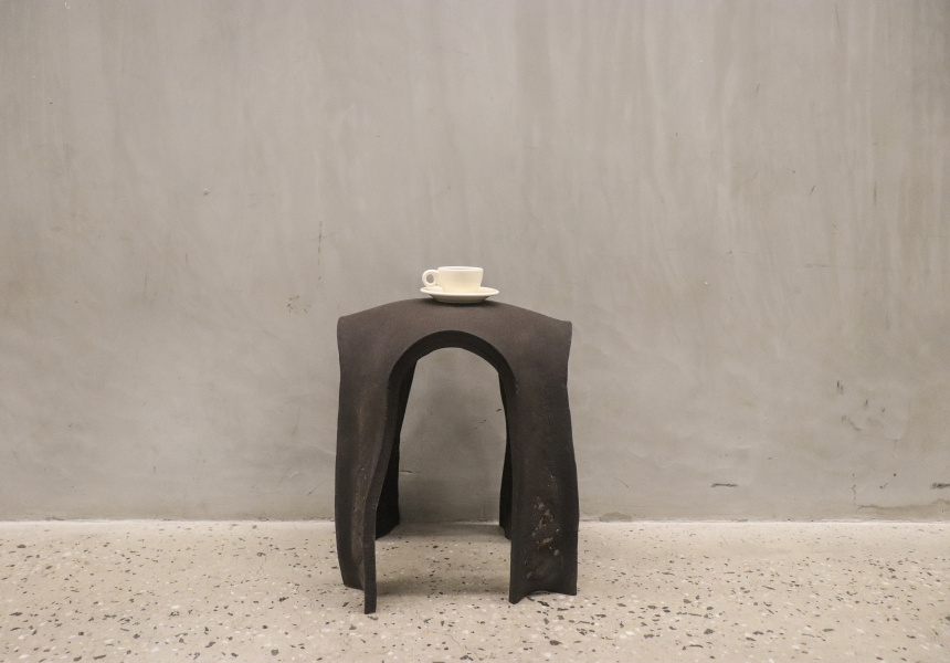 RE.Bean coffee stool_Kristen_Wang image Kiriten Wang