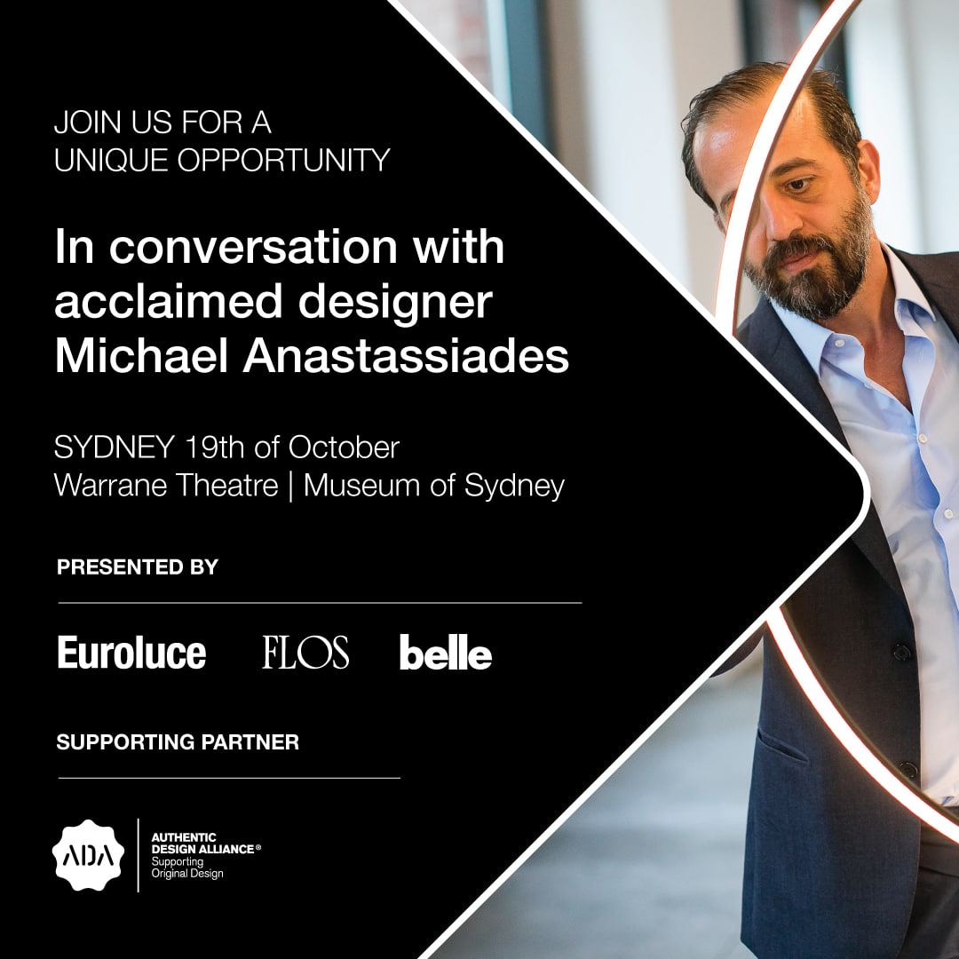 Euroluce Flos Michael Anastassiades_sydney_event