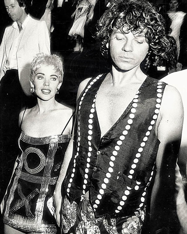 Kylie Minogue and Michael Hutchence, image Jack Atley