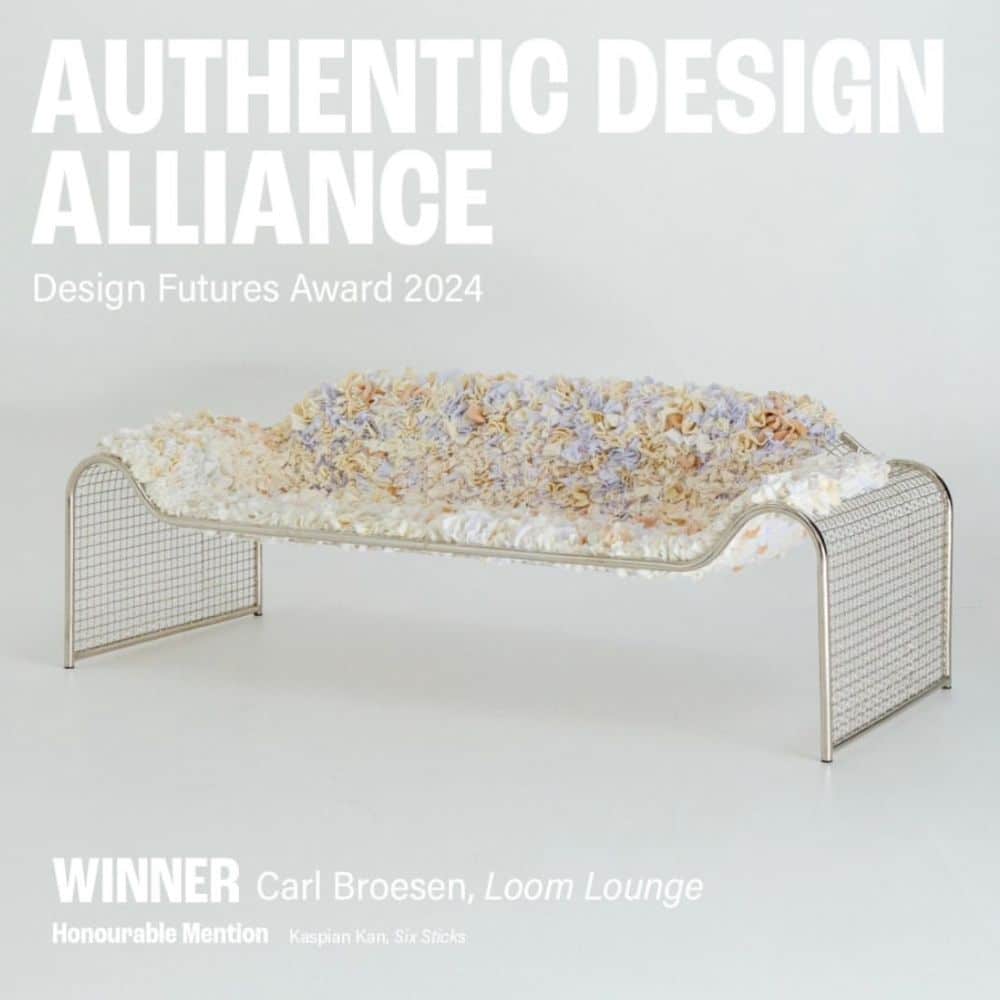 DESIGN FRINGE Authentic Design alliance Dseign Futures winner Carl Broesen