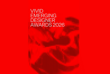 red banner announcing vivid design awards 2026